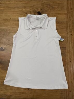 Set Athletics Girls Gabby Tank - Pure Coconut NWT